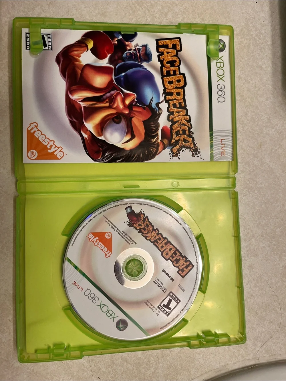 Xbox 360 FaceBreaker (White) - Freestyle/EA Sports